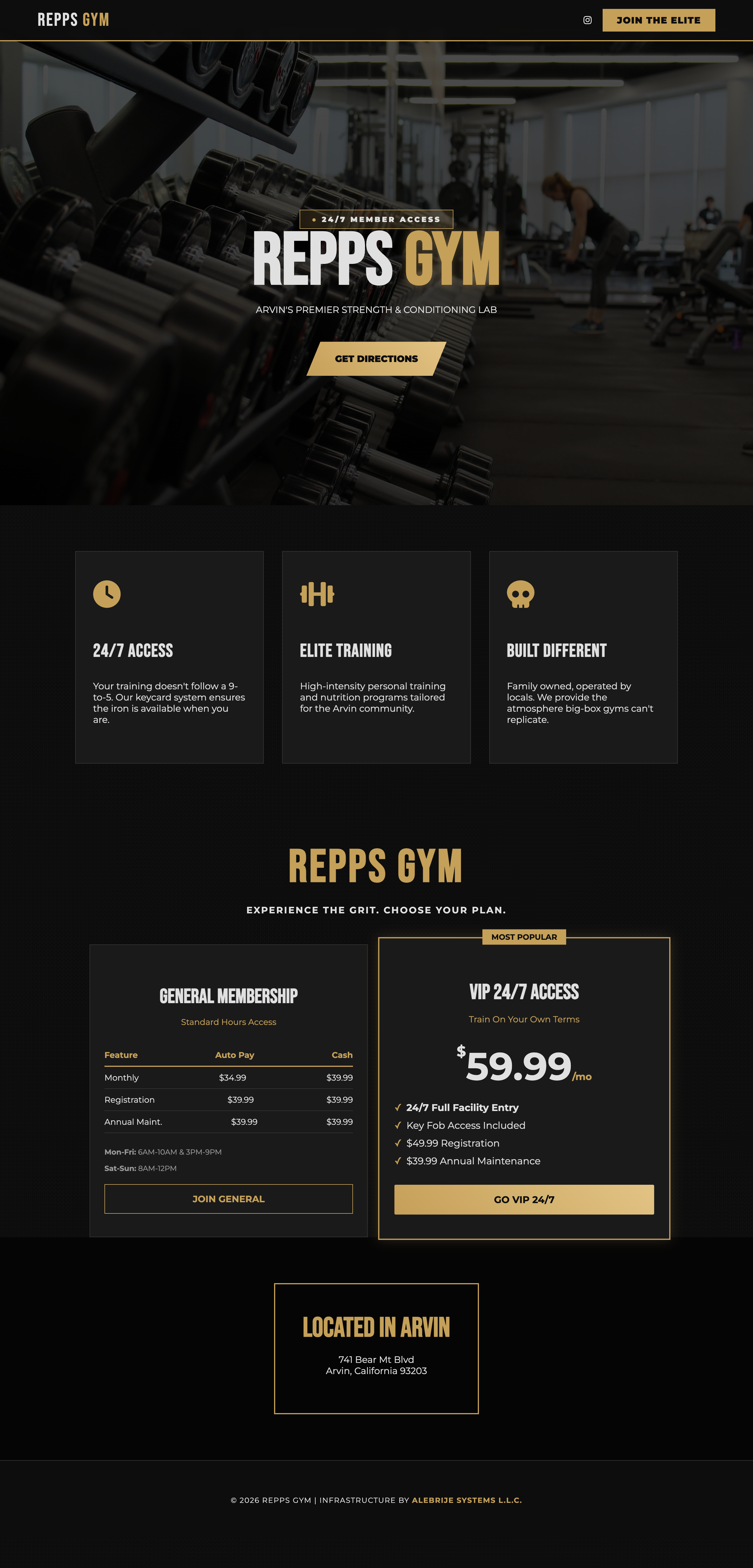 Repps Gym Concept Preview