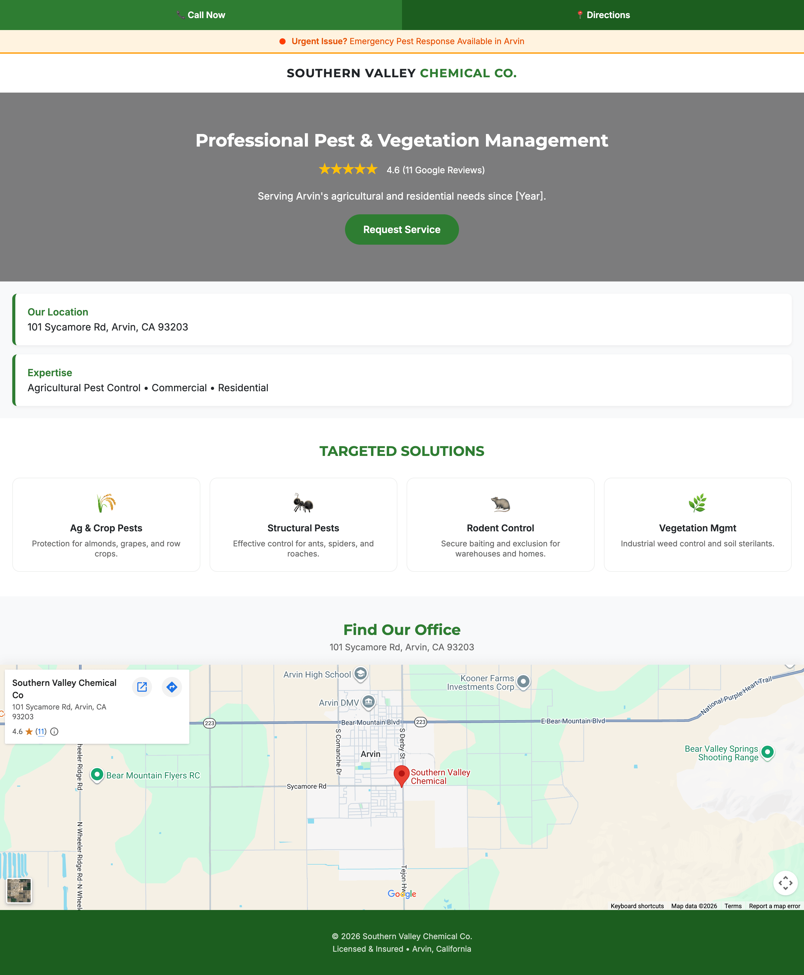 SV Chemical Co. Concept Preview